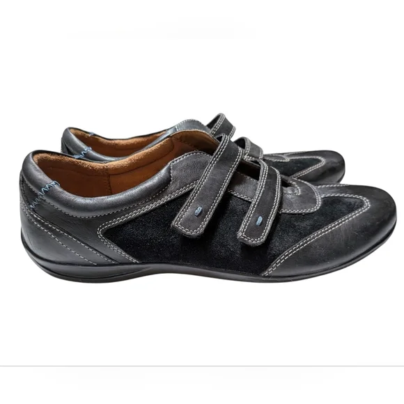 Natural Soul by Naturalizer Black Leather Shoes Women's 10 - Picture 3 of 11